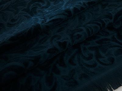 Rose Damask ХАВЛИЯ ЗА ЛИЦЕ Жакардово кадифе 50x80 cm Dark Blue