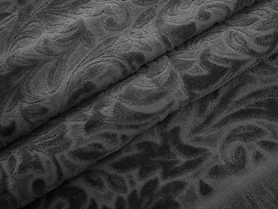 Rose Damask ХАВЛИЯ ЗА ЛИЦЕ Жакардово кадифе 50x80 cm Dark Gray
