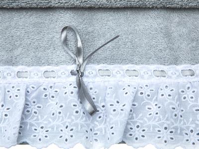Rose Frill ХАВЛИЯ ЗА ЛИЦЕ Орнаментна лента Орнаментна лента 50x80 cm Gray