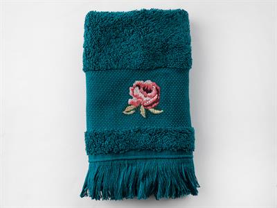 Rose Luster ХАВЛИИ ЗА РЪЦЕ Бродирани 30x45 cm Koyu Yeşil