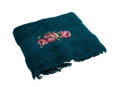 Rose Luster ХАВЛИЯ ЗА ЛИЦЕ Бродирани 50x80 cm Koyu Yeşil