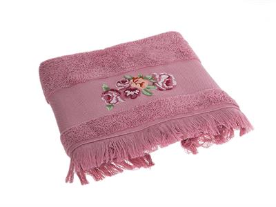 Rose Luster ХАВЛИЯ ЗА ЛИЦЕ Бродирани 50x80 cm Rose Color
