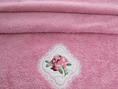Rose Passion ХАВЛИЯ ЗА ЛИЦЕ Бродирани 50x80 cm Pink