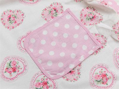 Rose Passion КУХНЕНСКА ПРЕСТИЛКА Отпечатано 90x90 cm White-Pink