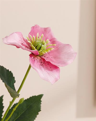 Rose Spray Изкуствено Цвете 72 см Розов