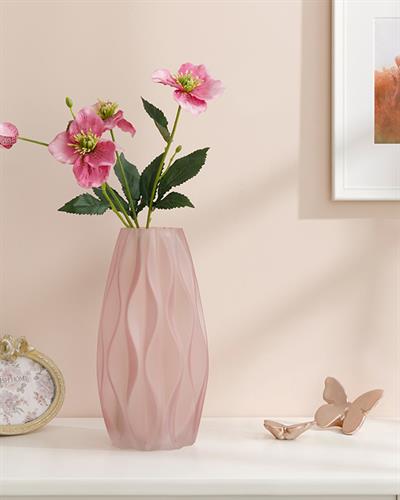 Rose Spray Изкуствено Цвете 72 см Розов