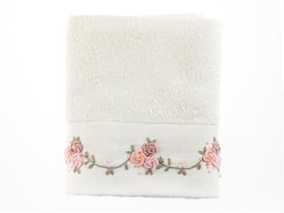 Rose Viva ХАВЛИЯ ЗА ЛИЦЕ Бродирани 50x80 cm Cream.