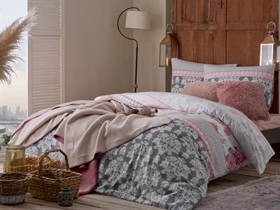 Rosegeo СПАЛНО БЕЛЬО КОМПЛЕ Двоен Фланела 200x220 cm Pink