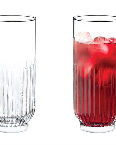 Roso Чаша За Безалкохолно 3 Бр., Стъкло, Прозрачен, 395 Ml