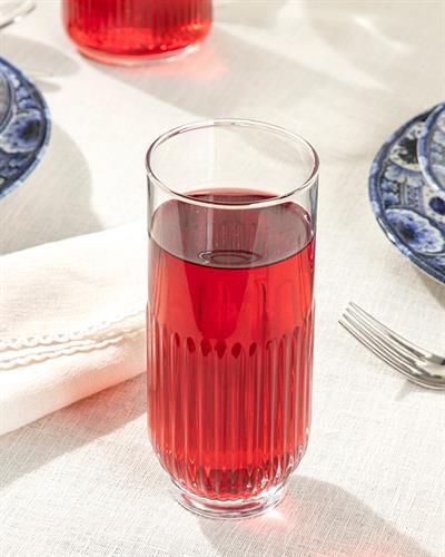 Roso Чаша За Безалкохолно 3 Бр., Стъкло, Прозрачен, 395 Ml