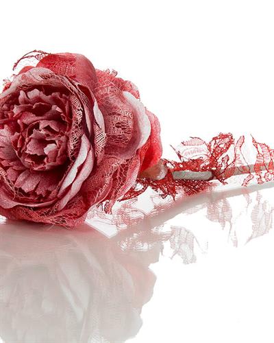 Rosse Изкуствено Цвете Полиестер 65 см Червен