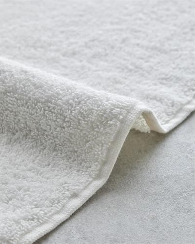 Rossy Кърпа За Лице Релефен С бродерия Памучен 50x80 см Екрю