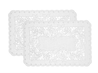 Rosy АМЕРИКАНЗКИ СЕРВИЗ 2 комплекта Винил 30x45 cm White