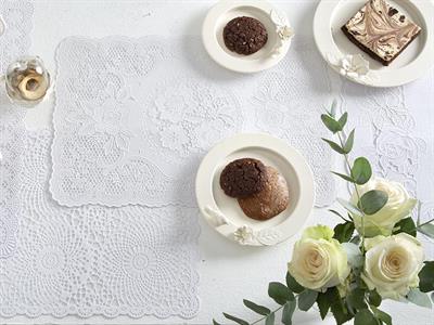 Rosy АМЕРИКАНЗКИ СЕРВИЗ Винил 30x45 cm White