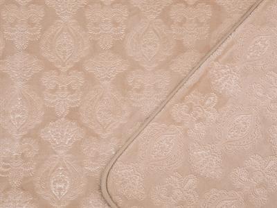 Rosy Damask ПОСТЕЛКА ЗА БАНЯ КО С нехлъзгащ се гръб 60x100 - 50x60 cm Beige