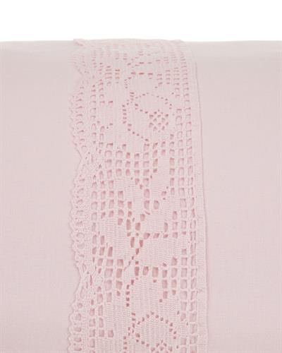 Rosy Lace Спално Бельо Единичен Размер, Копанакили, Розово, 160 X 220 Cm