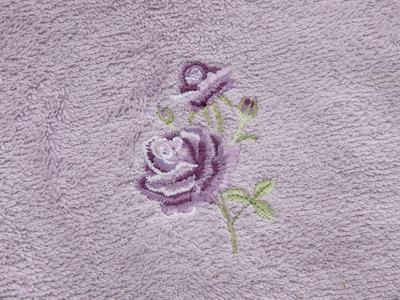 Rosy Roses ХАВЛИЯ ЗА ЛИЦЕ Бродирани 50x76 cm Lilac.