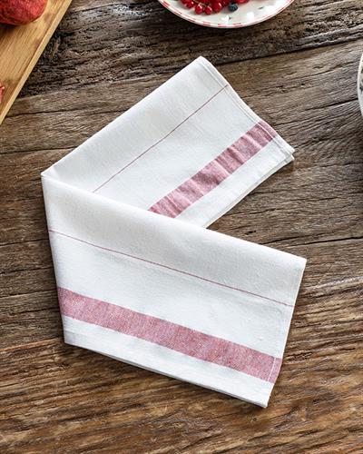 Rötlich Кърпа За Сушене Памук 30x50 см Червен