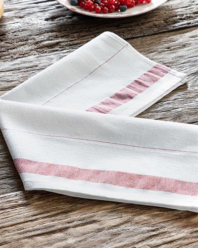 Rötlich Кърпа За Сушене Памук 30x50 см Червен