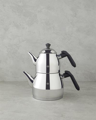 Aria Чайник Среден размер Стомана Черен