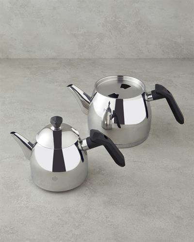 Aria Чайник Среден размер Стомана Черен