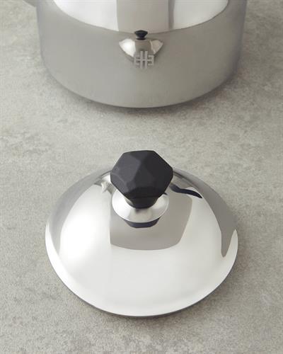 Aria Чайник Среден размер Стомана Черен