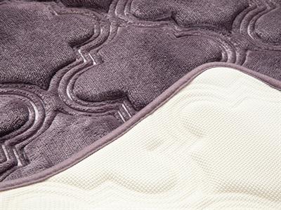 Roxbury Emboss Anti-slip Base Kitchen Mat 50x80 cm Damson