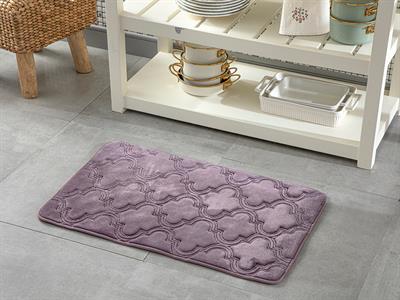 Roxbury Emboss Anti-slip Base Kitchen Mat 50x80 cm Damson