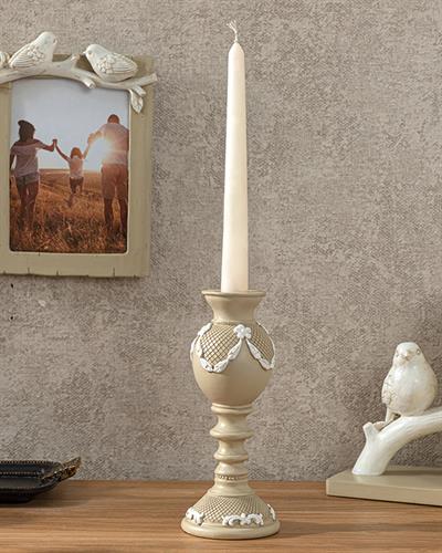 Royal Свещник Кремово, 8.5 X 19.8 Cm