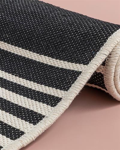 Royal Blend Килим Тъкан, Кремаво Черно, 120 X 180 Cm