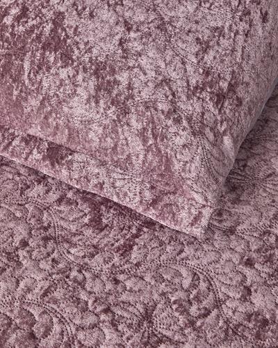 Royal Charm Комплект Кувертюра За Легло Двоен Кадифе 200x220 см Дамсон