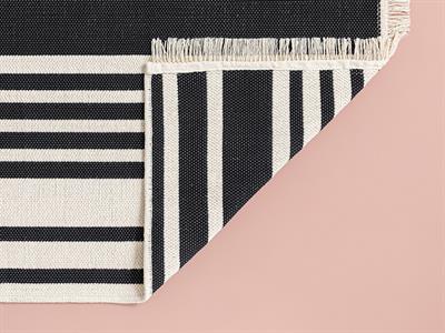 Royal Deer Килим Тъкан, Морско Синьо - Кремаво, 80 X 150 Cm