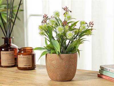 Royal Flowers Изкуствено Цвете Във Ваза Лилаво, 0