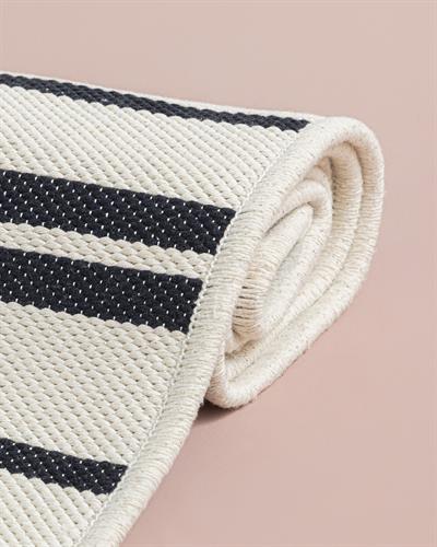 Royal Paisley Килим Тъкан, Морско Синьо - Кремаво, 80 X 150 Cm