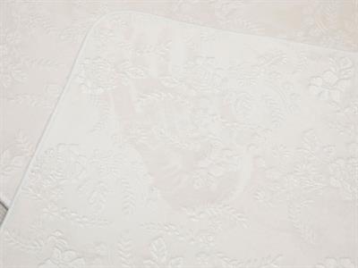 Royal Rose ПОСТЕЛКА ЗА БАНЯ КО С нехлъзгащ се гръб 60x90cm+50x60cm Cream.
