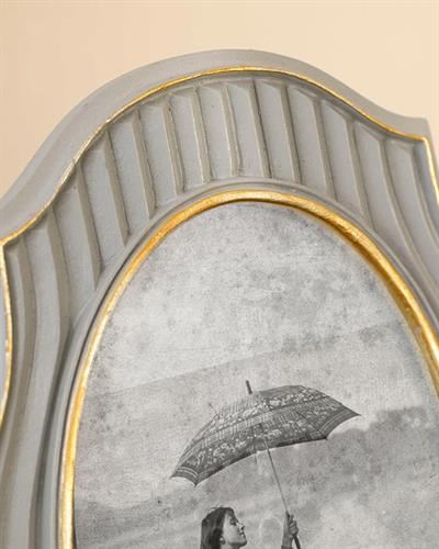 Royal Stripe Рамка Полирезин 19x24 см Сребърен