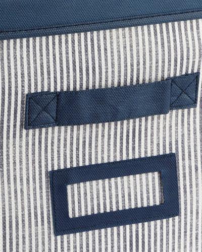 Royal Stripe Кутия За Съхранение Полипропилен 30x30x30 см Морскосин