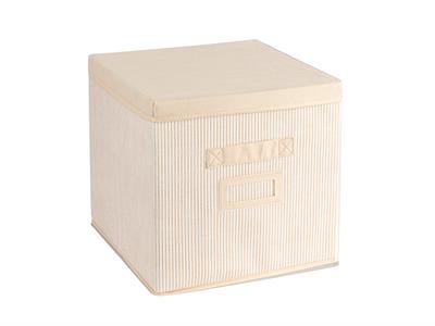 Royal Stripe КУТИЯ ЗА СЪХРАНЕНИЕ Полипропилен 30x30x30 cm Beige