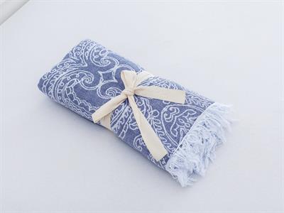 Royalty ПОКРИВКА За един човек Пещемал 150x220 cm Тъмно синьо