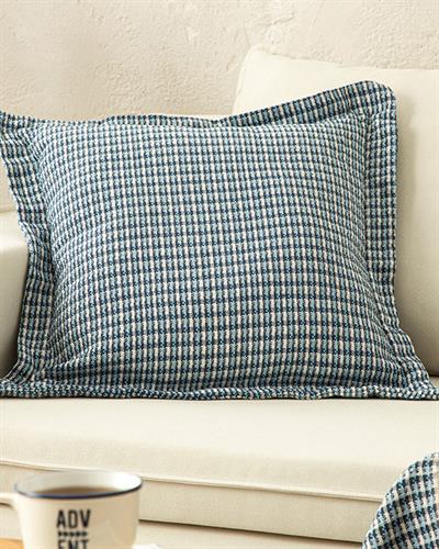 Rozaline Пълнена Възглавница Синьо, 45 X 45 Cm