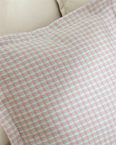 Rozaline Пълнена Възглавница Мента - Светло Розово, 45 X 45 Cm