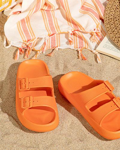 Ruby Women Sandals 38 Orange,