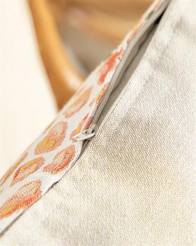 Rue Декоративна Калъфка За Възглавница Goblen, Розово-Жълто, 45 X 45 Cm