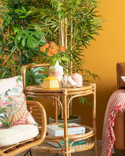 Rue Декоративна Калъфка За Възглавница Goblen, Розово-Жълто, 45 X 45 Cm