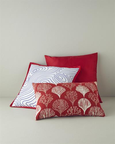 Rusalka Калъфка Декоративн Възглавница 45x45 см Червен