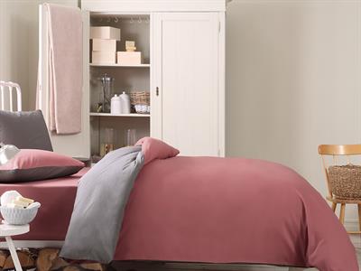 Rustic Colors СПАЛНО БЕЛЬО КОМПЛЕ Двулицев двоен Памучен 200x220 cm