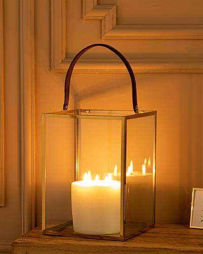 Ruth Lantern 22x22x32 cm Gold