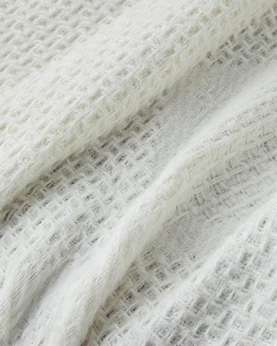 Saige Тв Одеяло Шотландско каре 110x170 см. Екрю