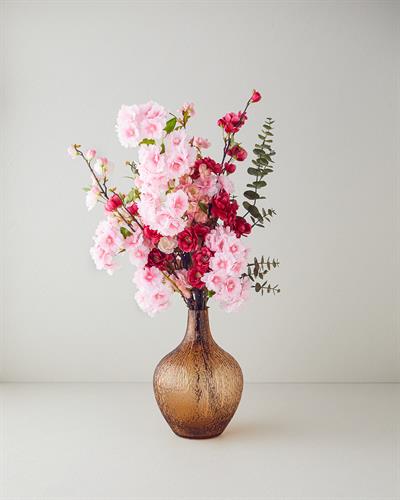 Sakura Изкуствено Цвете Един Стрък 115 см. Тъмнорозов