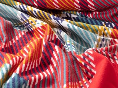 Salford СПАЛНО БЕЛЬО КОМПЛЕ Двоен Фланела 200x220 cm Red